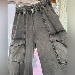 Free People wide leg sweatpants XL